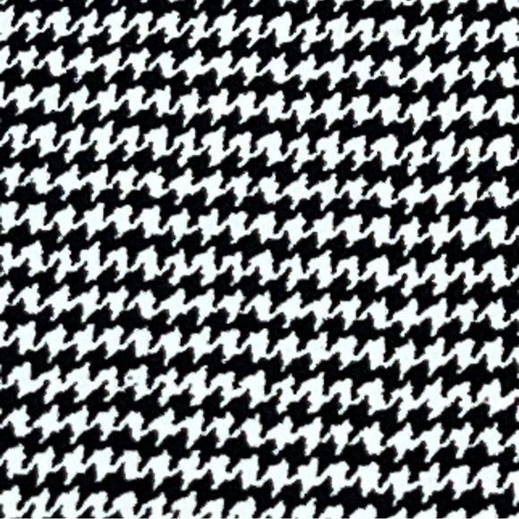 LYSSE New York Schiffer Long Sleeve Houndstooth Tunic Blouse Women's Size L - Picture 12 of 16